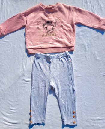 Ensemble Bambi taille 18 mois