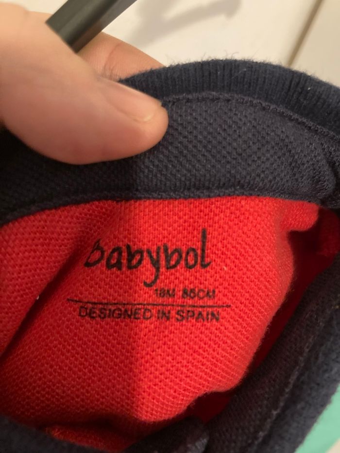 Polo Babybol rouge 18 mois parfait été - photo numéro 5