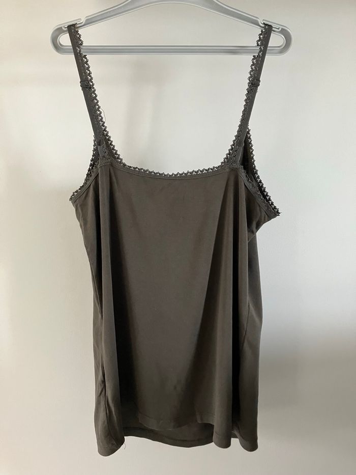 Débardeur vert kaki Etam taille M - photo numéro 3