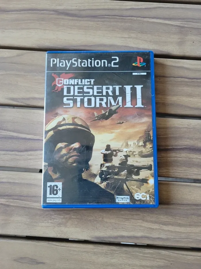 Jeu PlayStation 2 , desert storm 2