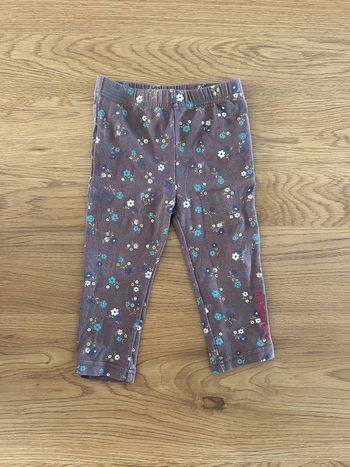 Legging fleuri Lulu Castagnette 18 mois