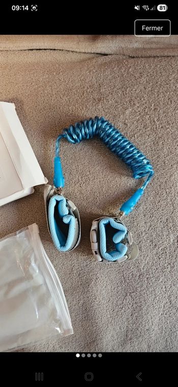 Bracelet de sécurité pour enfant neuf