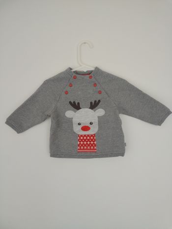 Pull Noël bébé garçon Obaibi 6 mois