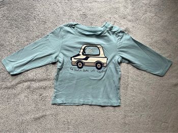 Tee shirt manches longues, 12 mois