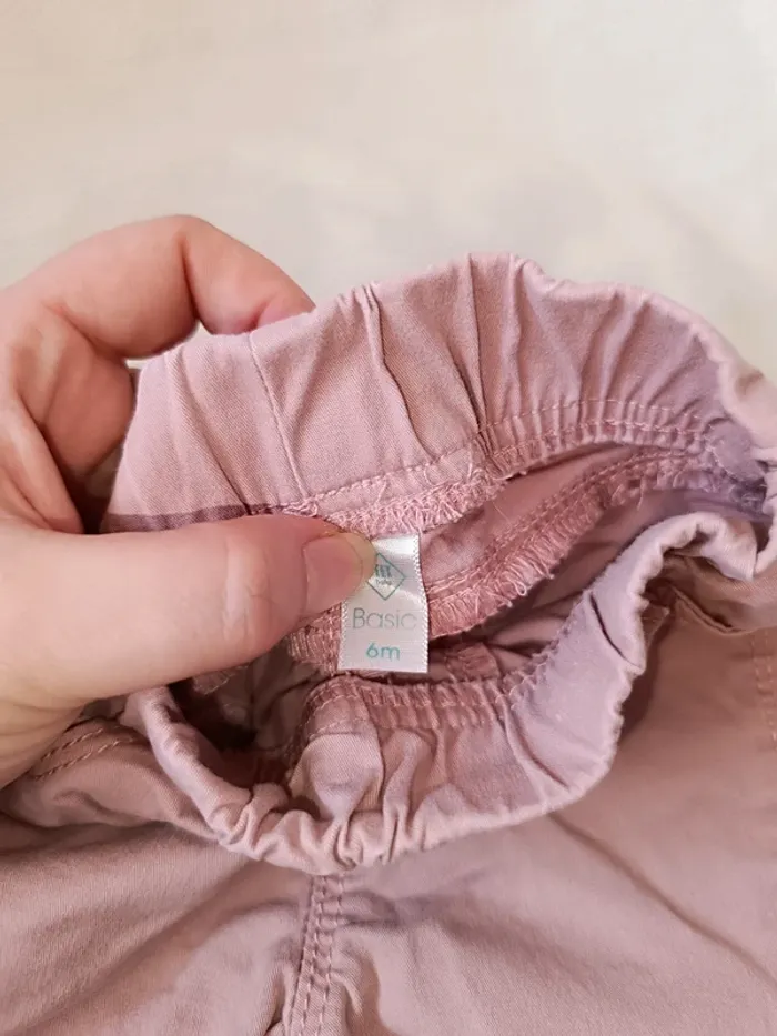 🎀 jeans rose taille 6 mois tex 🎀 - photo numéro 4