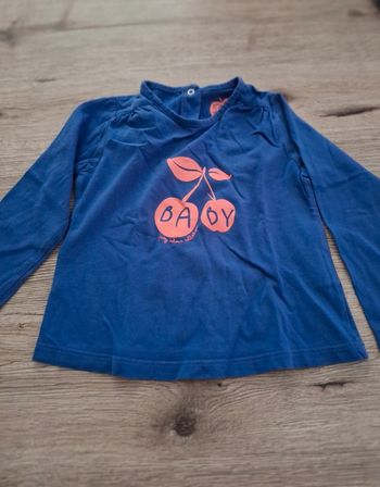 Tee-shirt manches longues Tape à l'œil 18mois