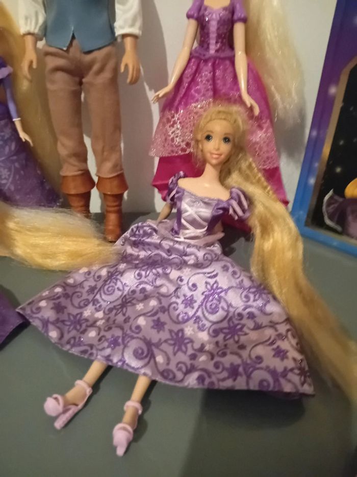 Lot de princesses raiponce et flin rider - photo numéro 5