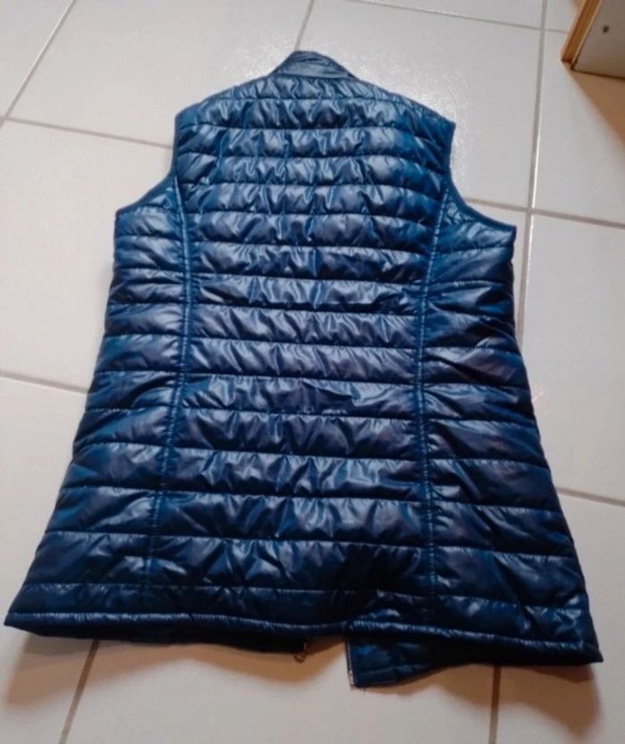Veste sans manches femme bleu - photo numéro 9