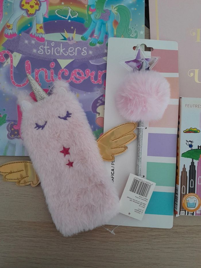 Lot loisirs créatifs licorne - photo numéro 3