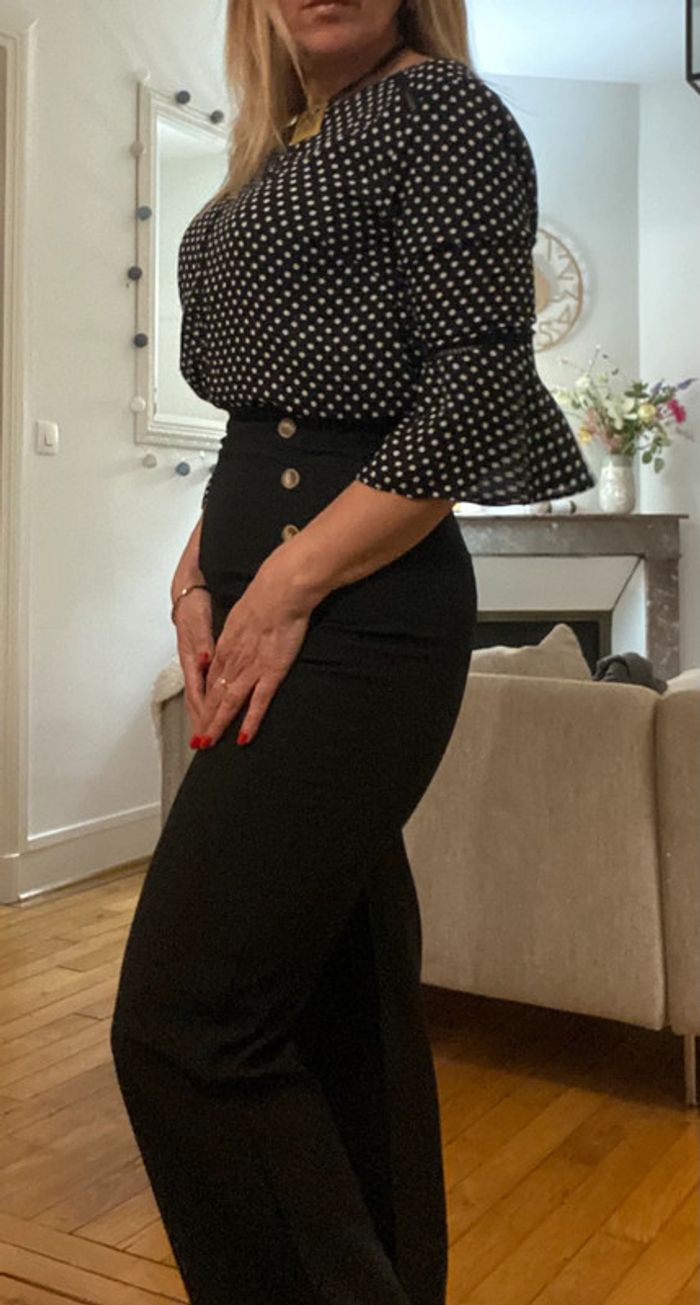 Jolie blouse à pois Atmosphère 38🌸 - photo numéro 4