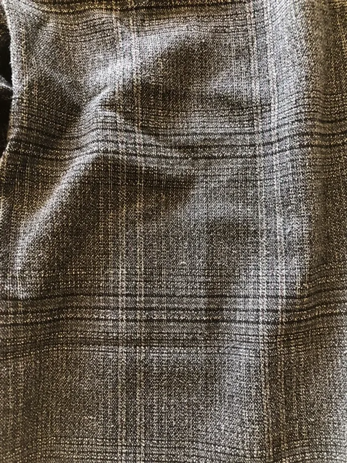 Pantalon à carreaux gris - photo numéro 2
