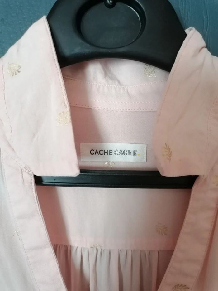 Blouse rose pastel 36 Cache Cache - photo numéro 3