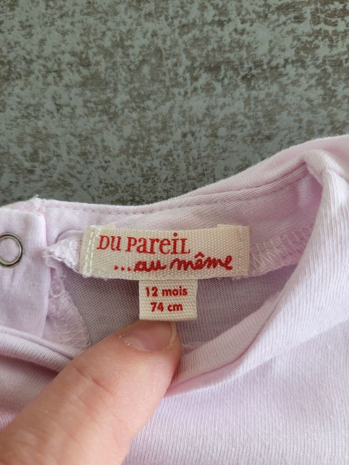 Tee-shirt - 12 mois - - photo numéro 4