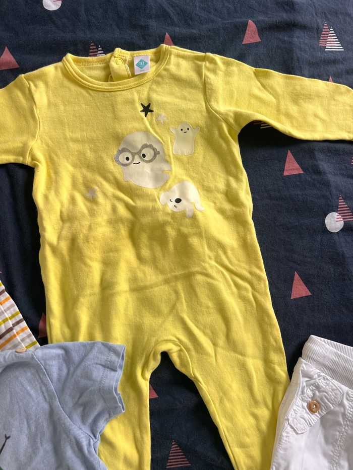 Lot vêtements été garçon  9 mois - photo numéro 3