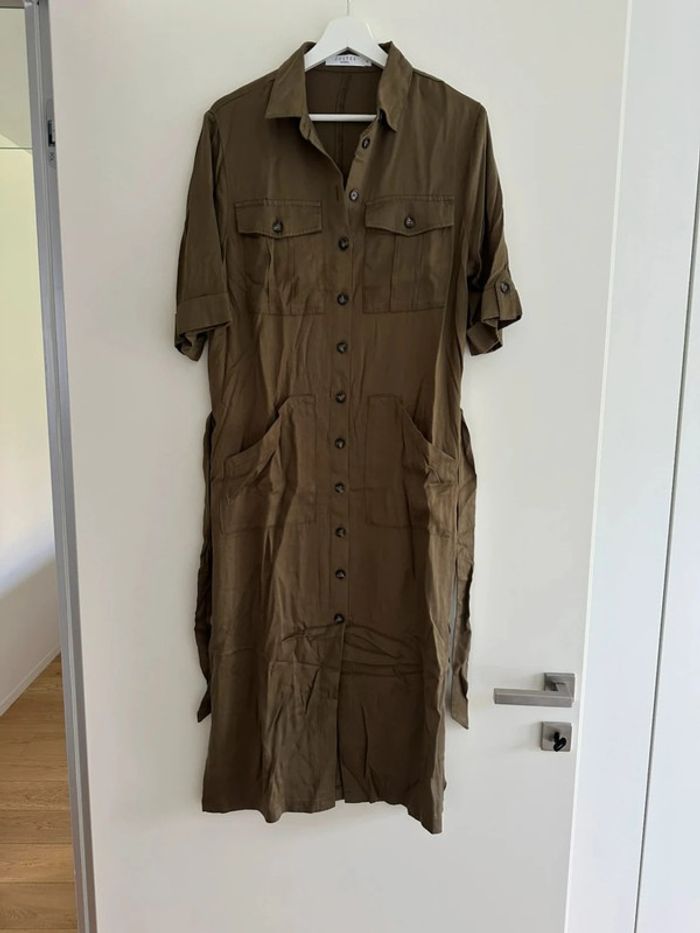 Robe kaki longue neuf Costes taille M - photo numéro 6