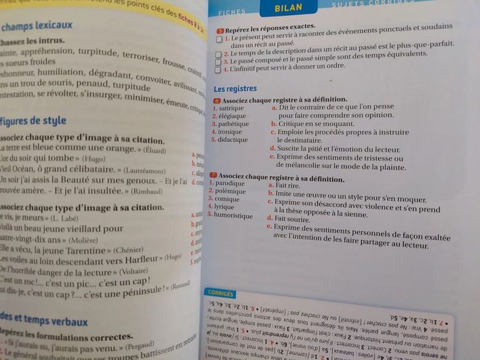 Livre Prepa bac examens - français - 1ère toute séries - photo numéro 4