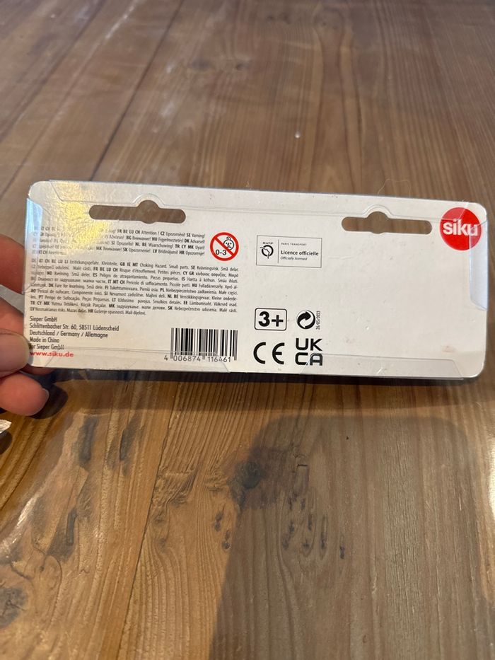 Train miniature siku métal ratp banlieue - photo numéro 2