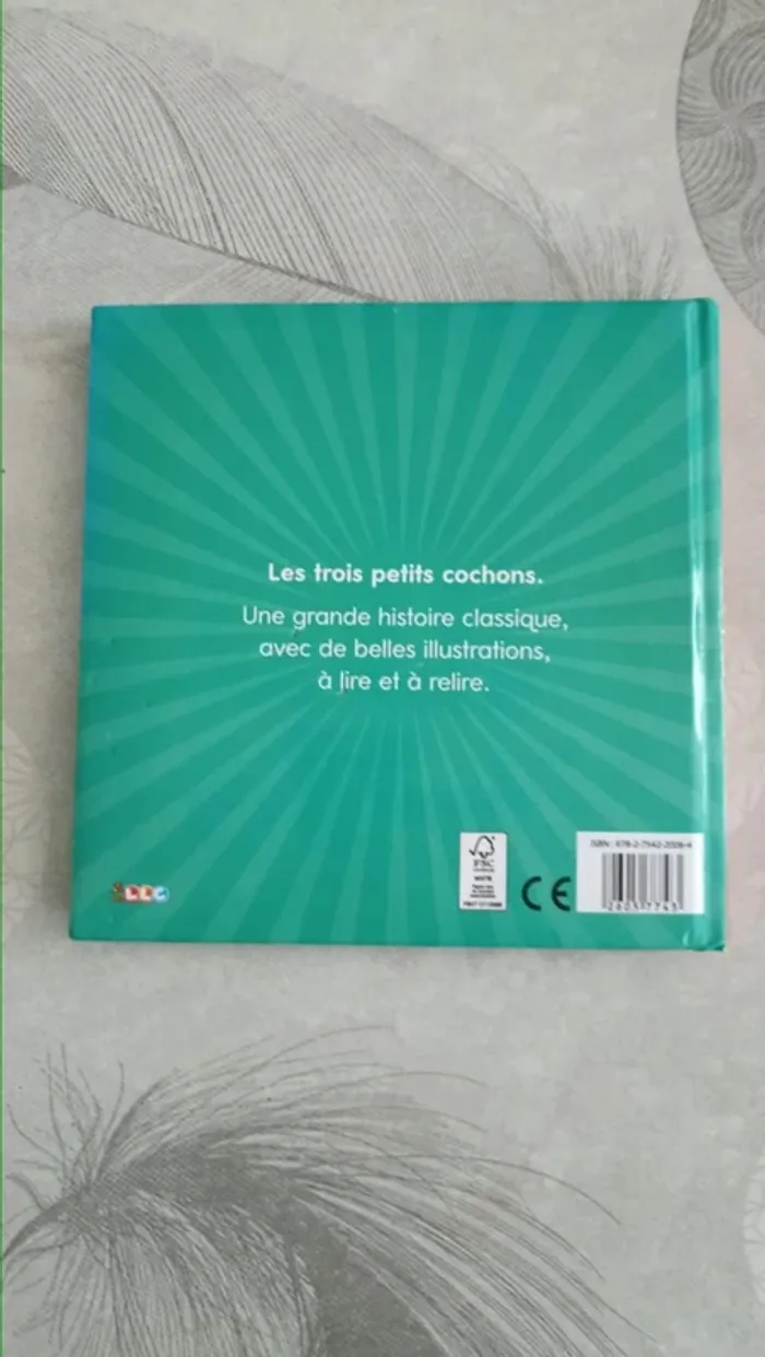 Livre les trois petits cochons Mes premiers contes classiques LLC - photo numéro 2