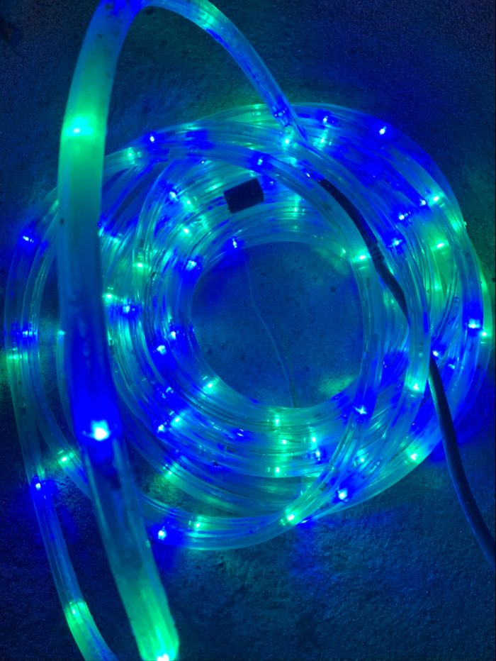 Guirlande lumineuse multicolore avec 8 modes– 10 mètres – Extérieur (IP44) - photo numéro 2