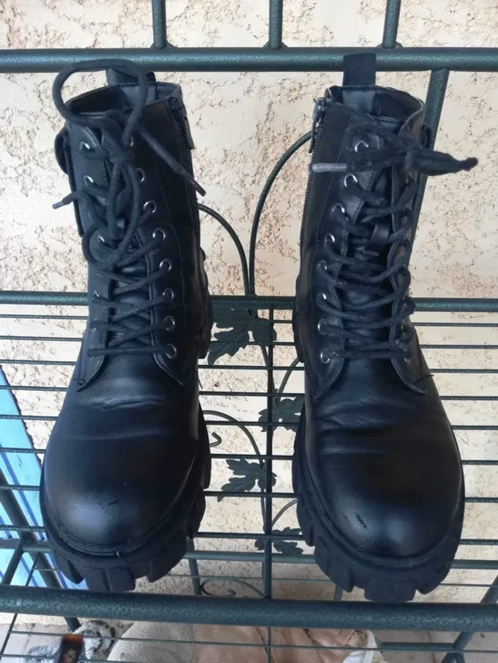 Bottines noires Merry Scott - photo numéro 4
