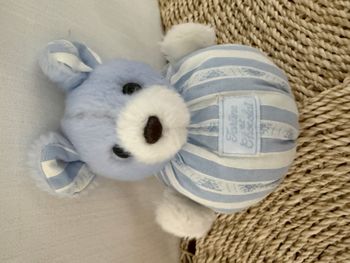 souris boule bleu tartine et chocolat 