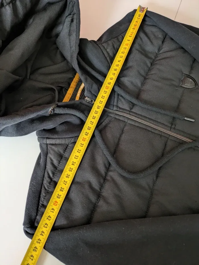 Veste à capuche Benson & Cherry noire – Taille XXL/XL - photo numéro 8