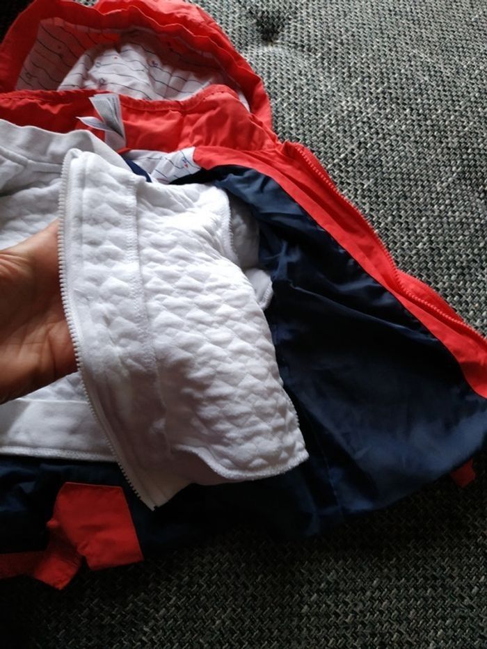 Veste double c&a 12/ 18 mois - photo numéro 3