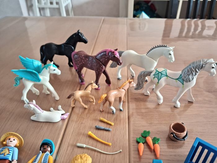 Lot de chevaux et poulains playmobil - photo numéro 4
