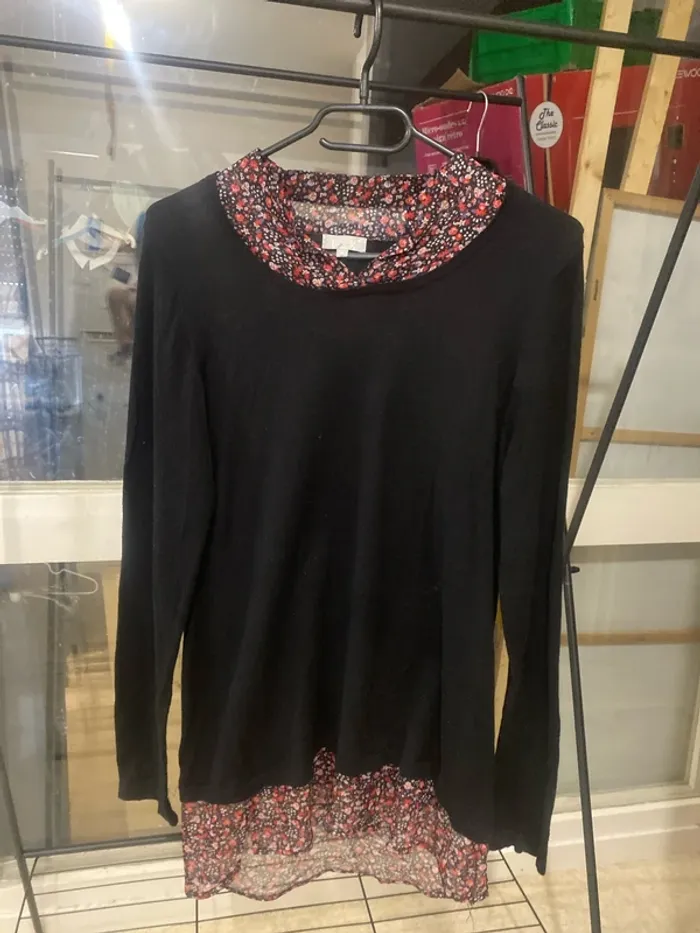 Pull fin sous chemise - photo numéro 2