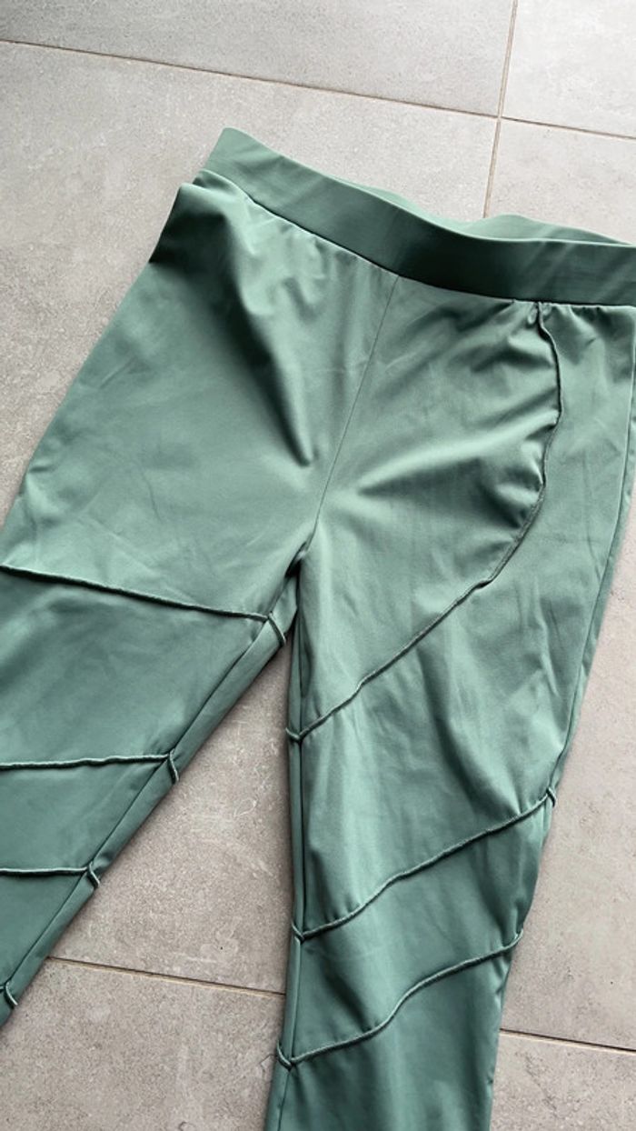 Legging original habillé vert - photo numéro 2