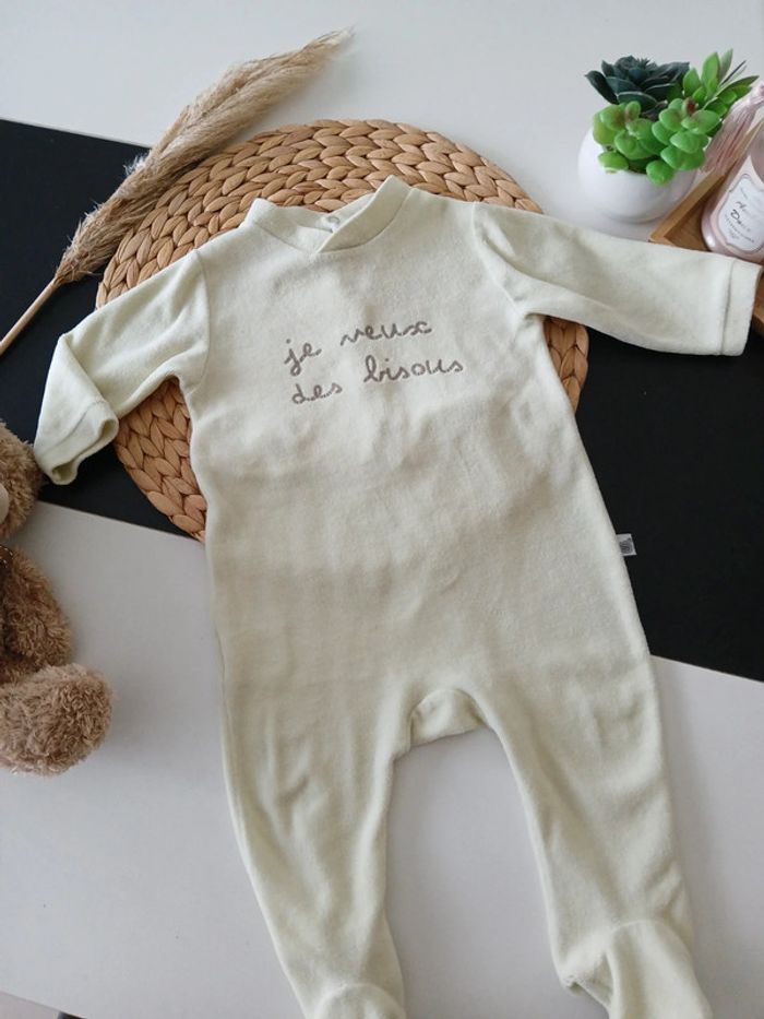 Pyjama polaire garçon Taille 6 mois🌿🐯 - photo numéro 4