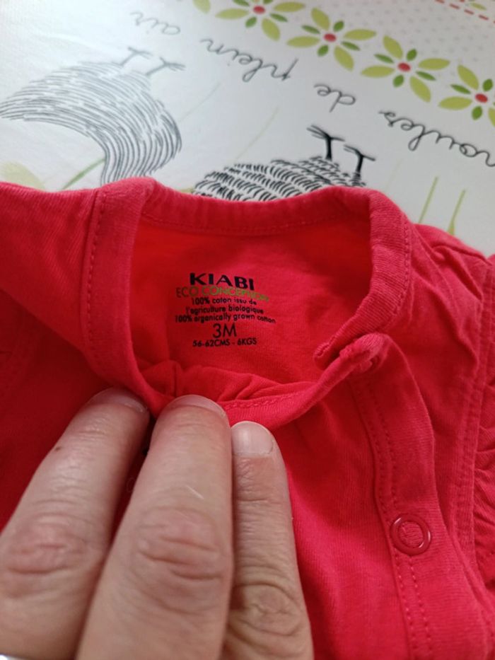 Lot de 2 combinaisons été Kiabi 3 mois - photo numéro 4