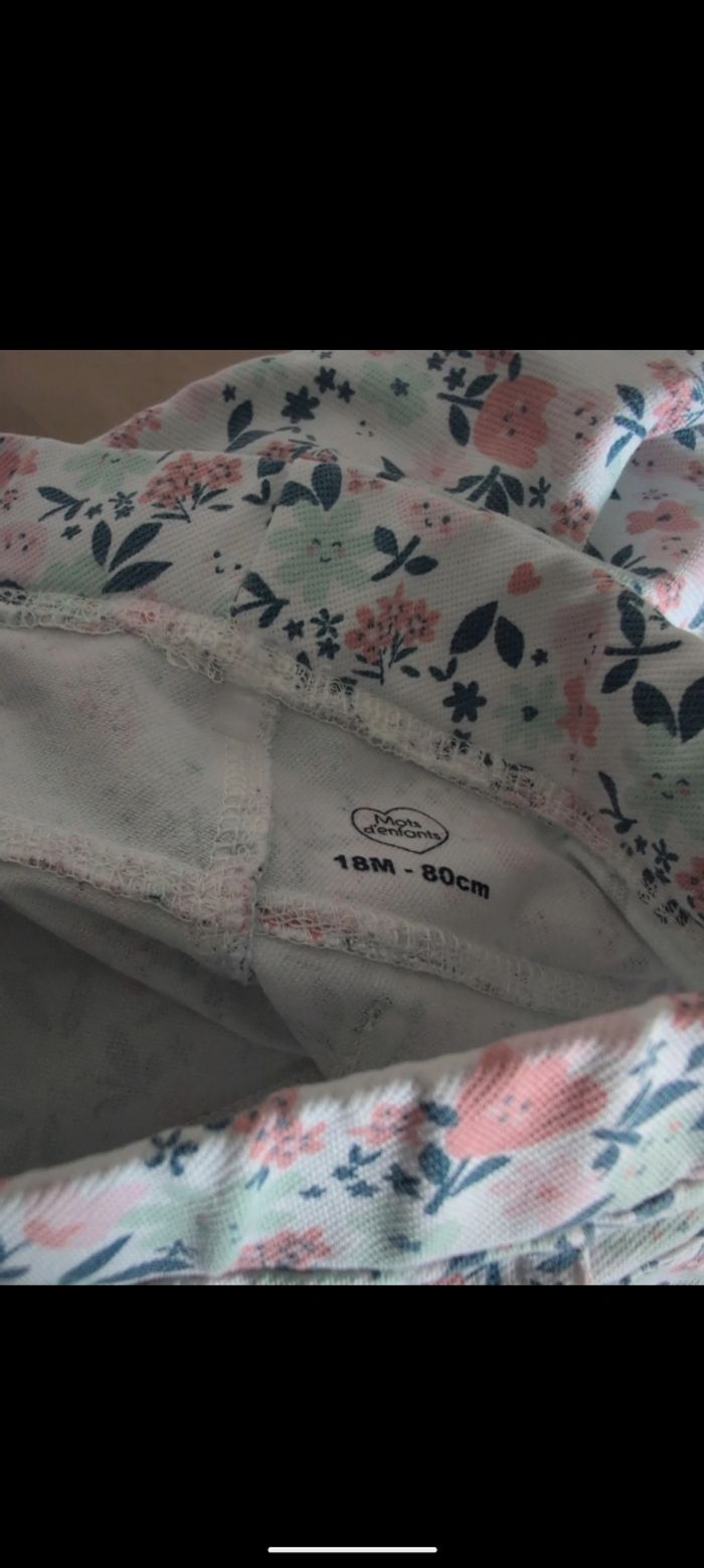 Pantalon mots enfants 18 mois - photo numéro 3