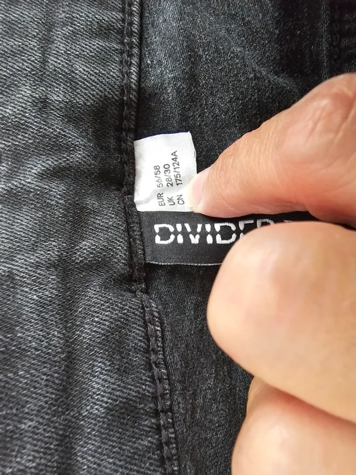 Jeans noir femme 56/58 grande taille / h&m - photo numéro 12