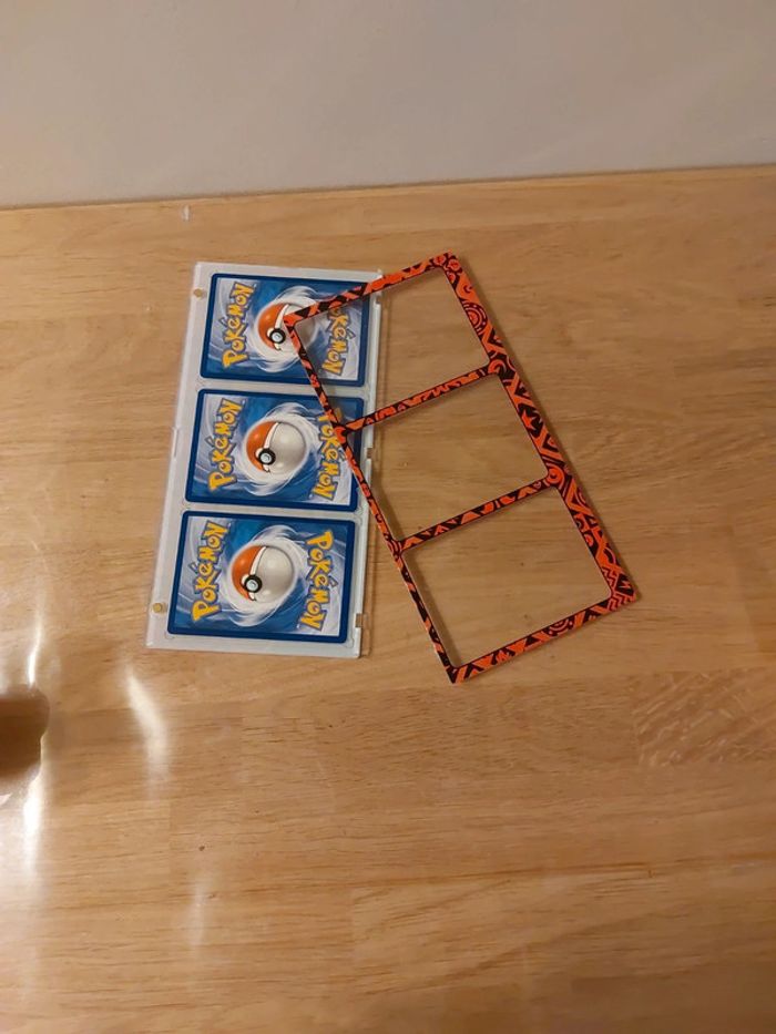 Porte carte pokemon rouge - photo numéro 4
