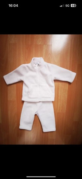 Survêtement polaire mixte