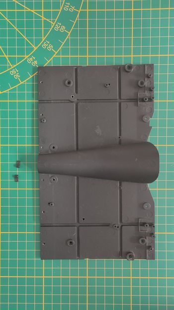 Pièce du fascicule n°19 numéro 19 pièce détachée Ecto 1 Ghostbusters 1/8 1/8e 1/8ème Eaglemoss #E42