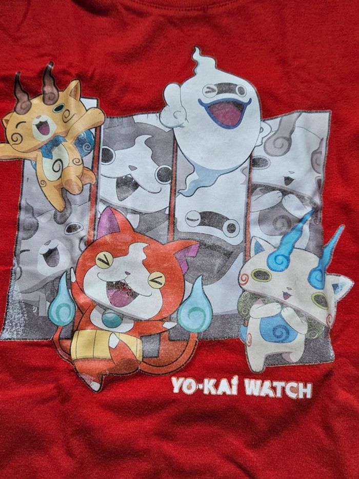 T.shirt rouge Yo-Kai Watch 6 ans - photo numéro 2