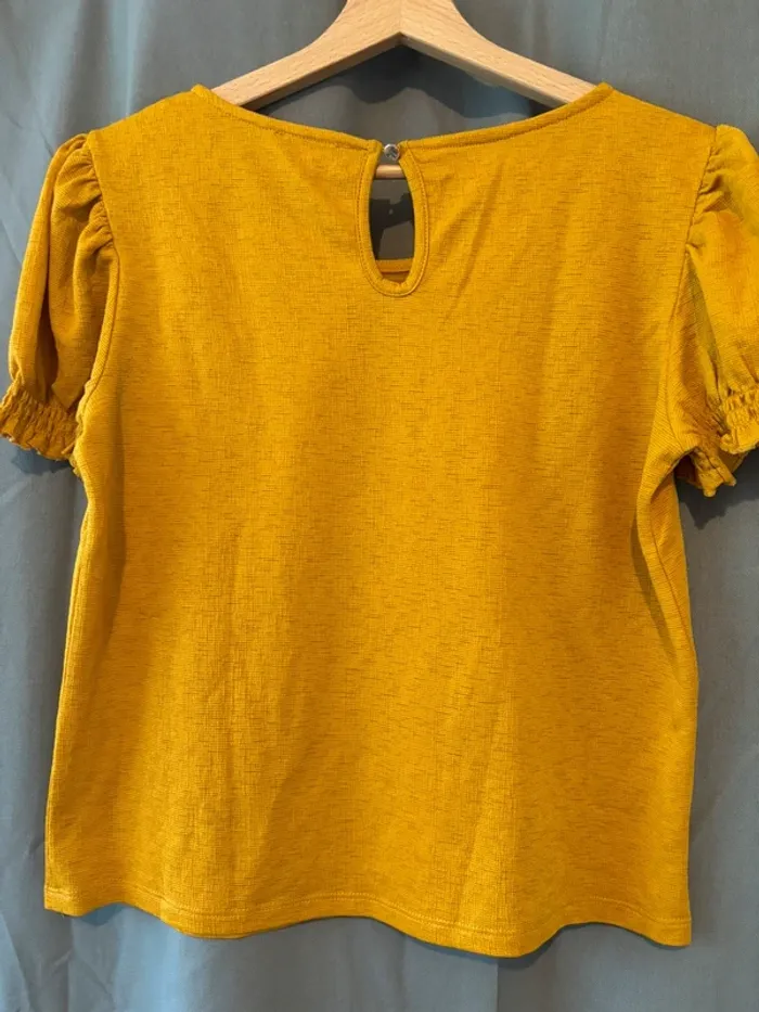 Haut jaune moutarde S - photo numéro 7