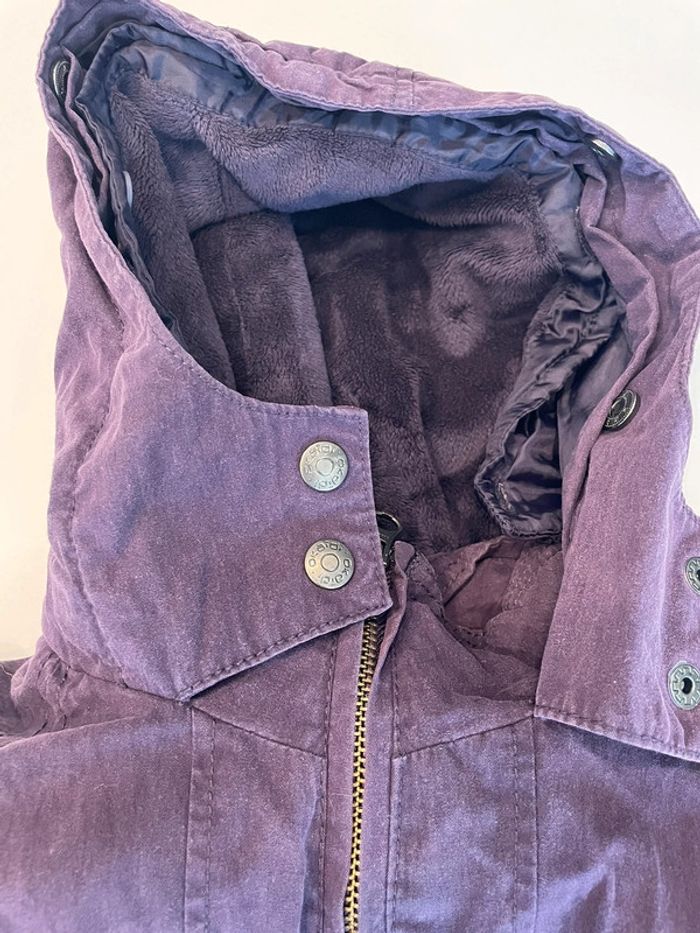 Manteau okaidi violet 8ans - photo numéro 3