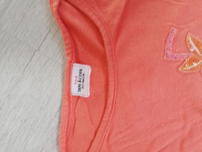 T shirt orange TAO - photo numéro 2