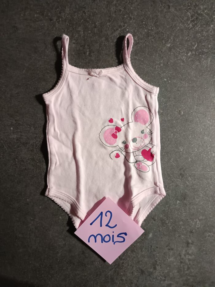 Body bretelles souris 74cm