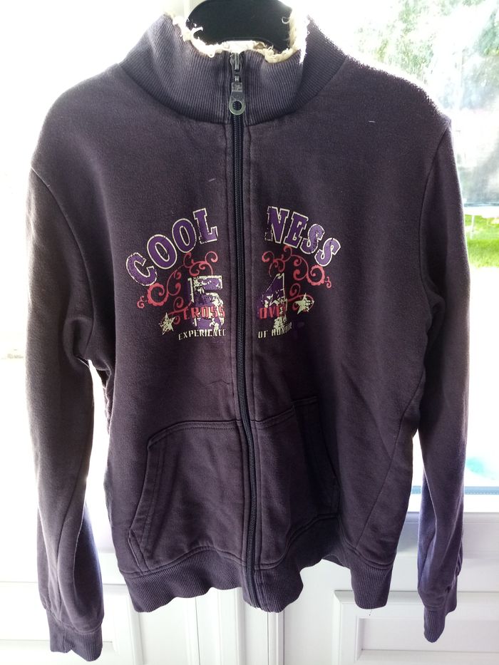 Gilet veste fourré 12a