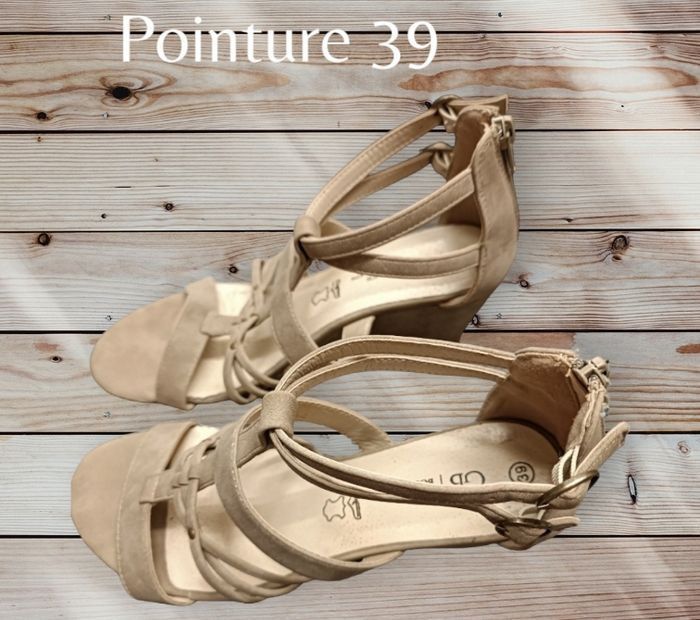 Compensées beige - photo numéro 3