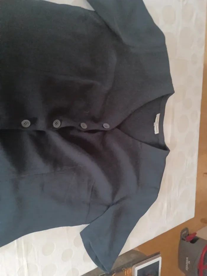 Tee shirt blouse femme manches courtes Gérard Darel taille 42 rétro vintage - photo numéro 3