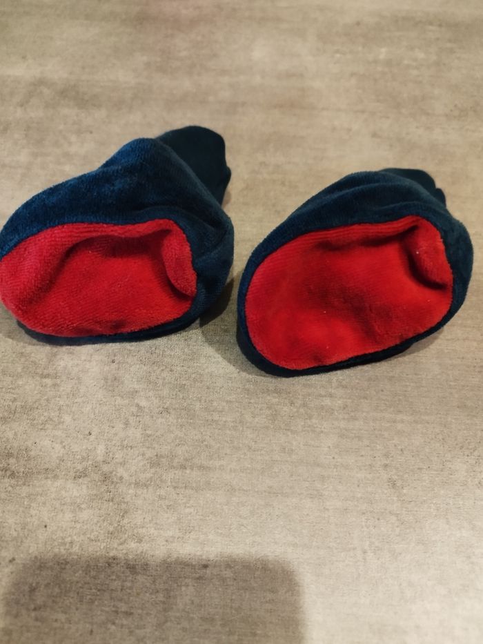 Chaussons bleu gris 1M - photo numéro 2