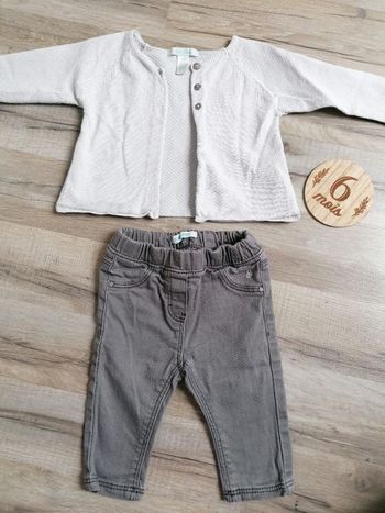 Pantalon 6 mois fille