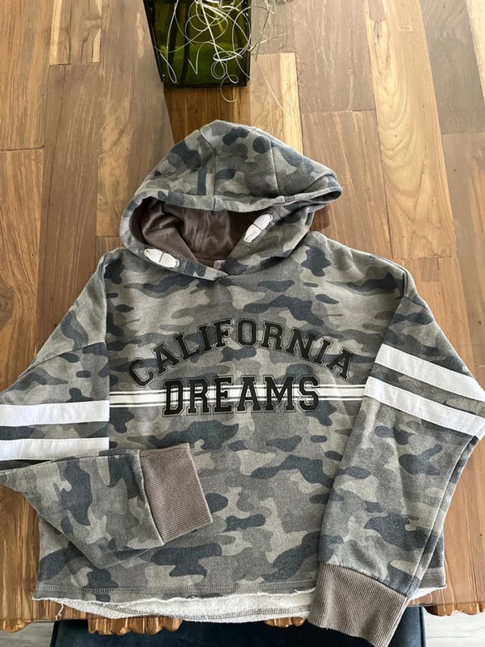 Sweat croc top fille 10/11 ans