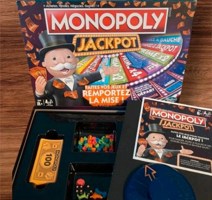 Jeu de société Monopoly jackpot