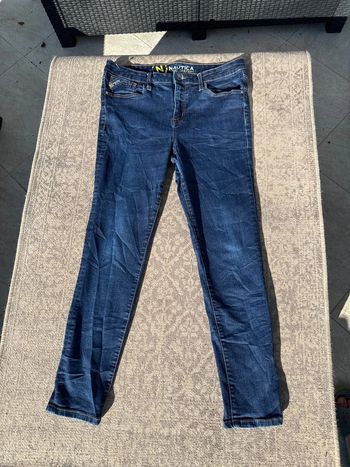 Jean slim bleu foncé Nautica Jeans Company - Taille 12